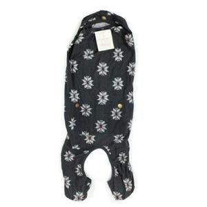 Hearth & Hand with Magnolia Gray Red Fair Isle Holiday Dog Pajamas Size Medium